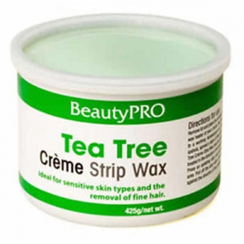 BeautyPRO Tea Tree Creme Strip Wax 425g